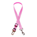 Pet Safety Car Seat Belt with Reflective Elastic Traction Rope  ourlum.com CWQY-4-Pink  