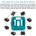 For Makita For Milwaukee For Dewalt 18V Li-ion Battery Holder