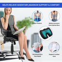 U-Shaped Gel Memory Foam Seat Cushion for Travel Office