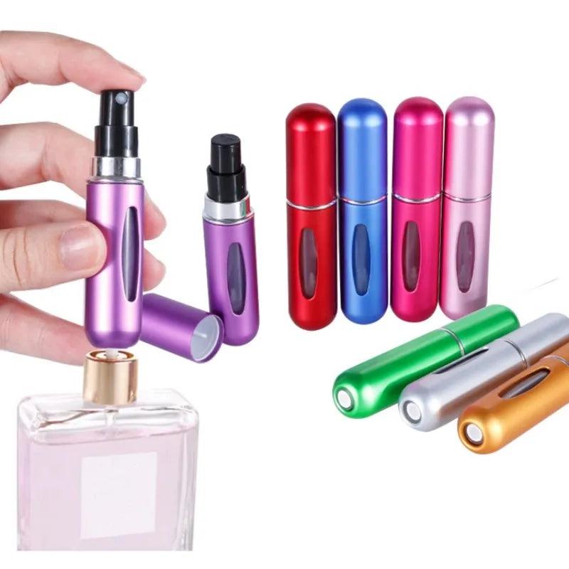 Portable Mini Perfume Refillable Spray Bottle Atomizer for Travel - Leakproof and Easy-to-Use  ourlum.com   