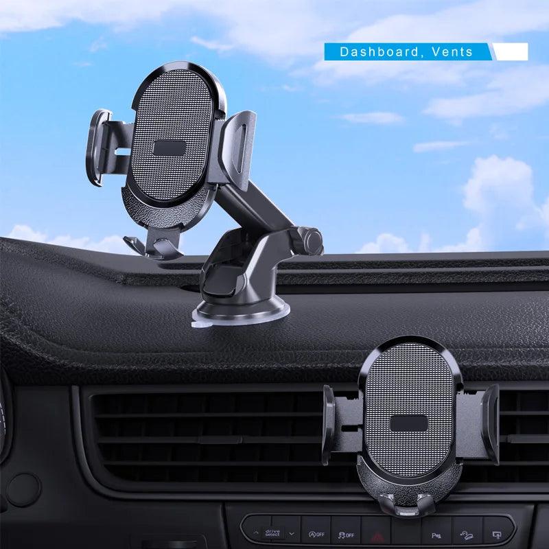 Car Mount Holder: Gravity Design Stable Suction 360° Rotation View  ourlum.com   