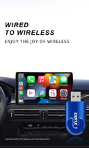 2 In1 Wireless Carplay And Android Auto AI Box Mini Adapter