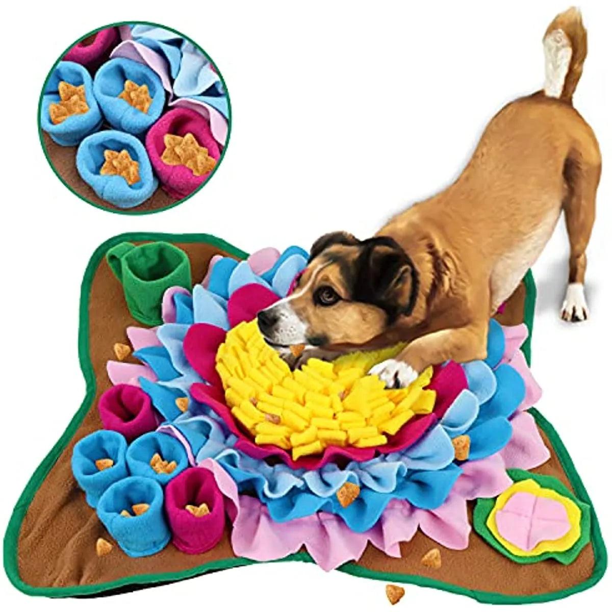 Interactive Pet Snuffle Mat: Engage, Slow Feeding, Stress Relief & Dental Care  ourlum.com   