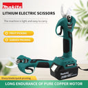 Makita 18V Cordless Brushless Pruning Shears for Easy Cutting