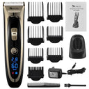 Professional Barber Electric Hair Trimmer LED Display Men Clipper