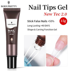 BORN PRETTY Transparent Nail Extension Gel Kit: Professional UV LED Varnish