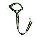 Pet Car Seat Belt with Adjustable Harness: Enhanced Safety for Dogs and Cats  ourlum.com Reflective Green  