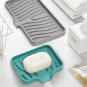 Silicone Soap Tray: Flexible Anti-Slip Sink Organizer