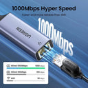 High-Speed UGREEN USB Ethernet Adapter for Laptop, PC,  Mi Box, Nintendo Switch - 1000Mbps RJ45 Network Card  ourlum.com   