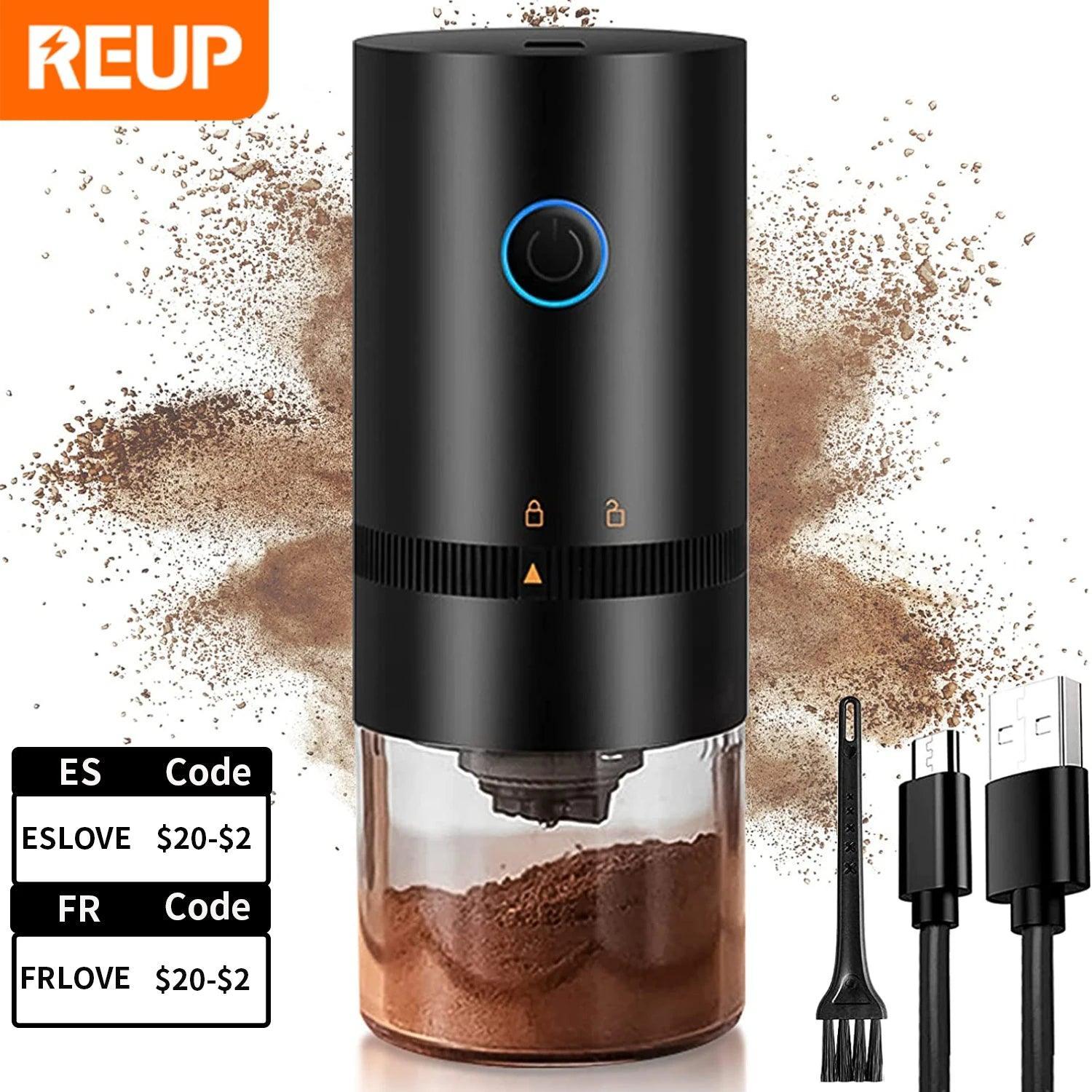 Portable Electric Coffee Grinder with TYPE-C USB Charging and Ceramic Grinding Core  ourlum.com   