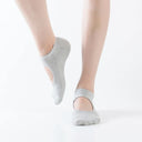 Non-Slip Cotton Yoga Socks for Women for Pilates and Dance