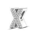 26 Letters Charm Beads Fit For Pandora 925 Silver Bracelet