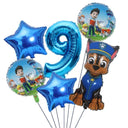 Paw Patrol Dog Balloon Set Chase Skye Marshall Birthday Fun