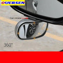 360° Adjustable Wide Angle Side Rear Mirrors for Enhanced Driving  ourlum.com   