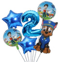 Paw Patrol Dog Balloon Set Chase Skye Marshall Birthday Fun