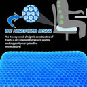 2024 Honeycomb Gel Seat Cushion for Comfort at Work