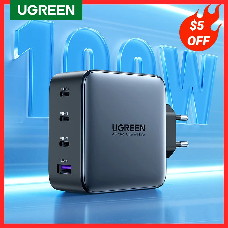 UGREEN GaN Charger: Ultimate Fast Charging Hub  ourlum.com   