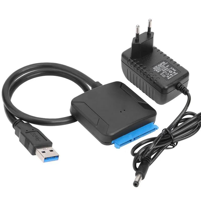 SATA to USB 3.0 Converter Cable: High-Speed Data Transfer  ourlum.com   