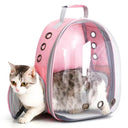 Cat Bubble Pet Backpack: Transparent Capsule Design for Travel