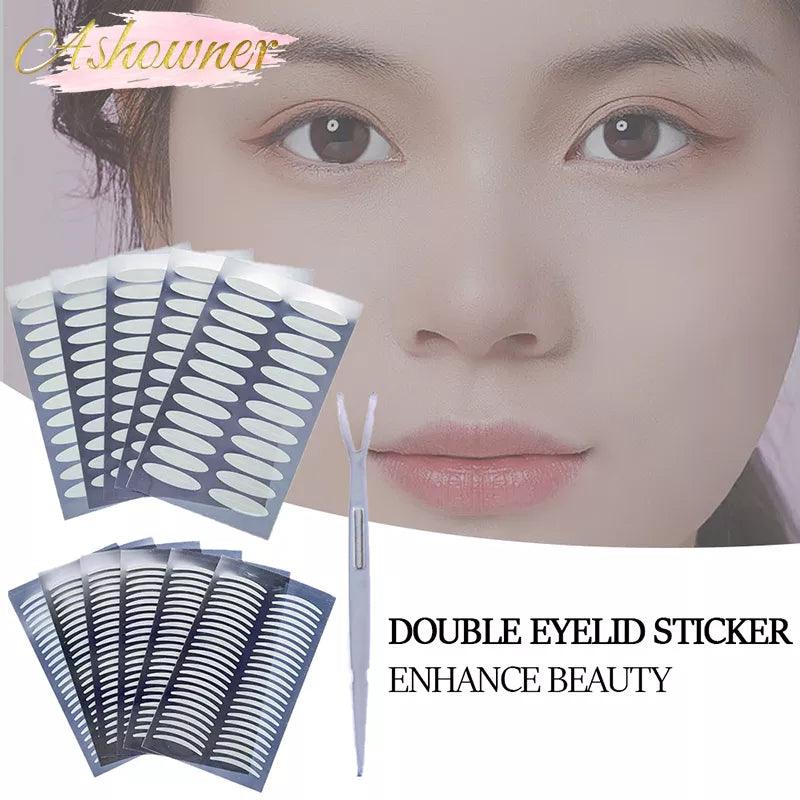 720/1056PC Invisible Double Eyelid Tape Self-Adhesive Transparent Eyelid Stickers Slim/Wide Waterproof Fiber Stickers For Eyelid  ourlum.com   