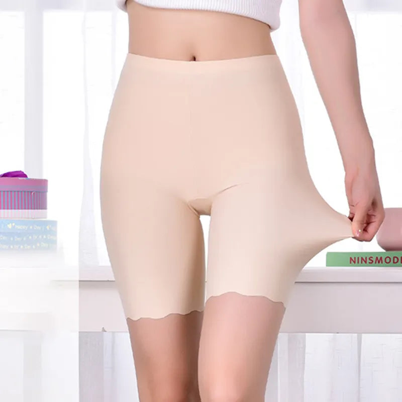 Summer Women's Seamless Safety Shorts Boxers - Anti-Chafe Undergarment for Skirts and Dresses  Our Lum   