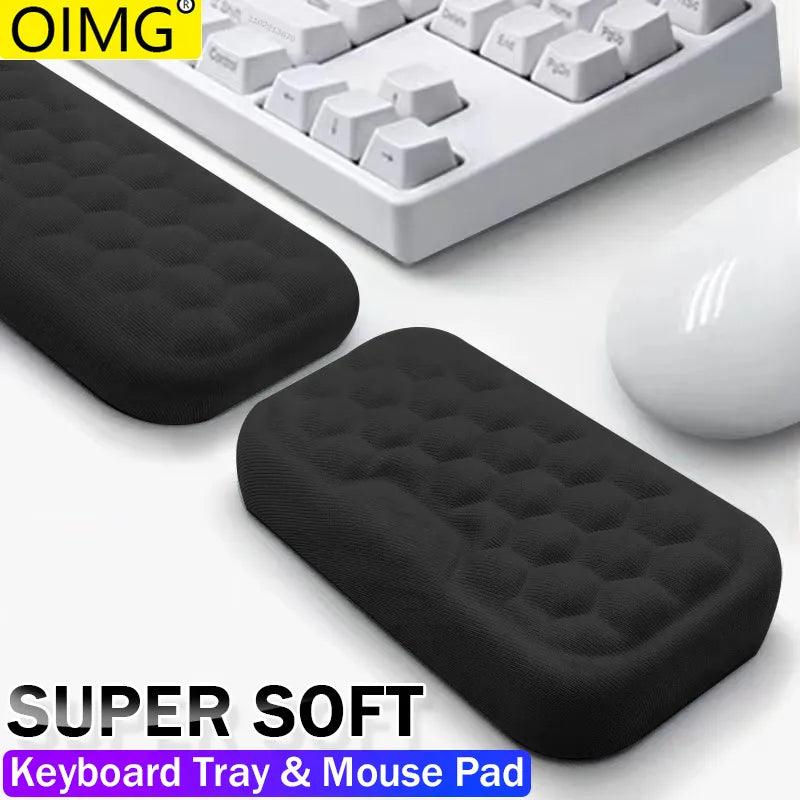 Ergonomic Memory Cotton Wrist Rest Pad: Ultimate Comfort Support  ourlum.com   