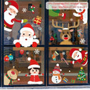 Multilingual Holiday Window Stickers for Year-Round Cheer