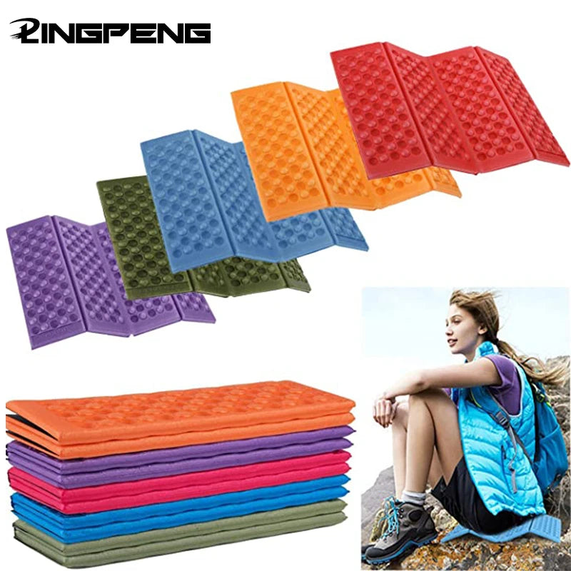 Waterproof Folding Foam Seat Pad for Outdoor Activities - Ideal for Camping, Hiking, and Picnics