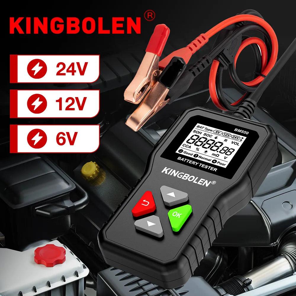 Car Battery Tester: Ultimate Diagnostic Tool for Vehicle Battery - KW208 Compatible  ourlum.com   