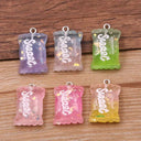 Fruit Animals & Candy Resin Charms for DIY Jewelry Making