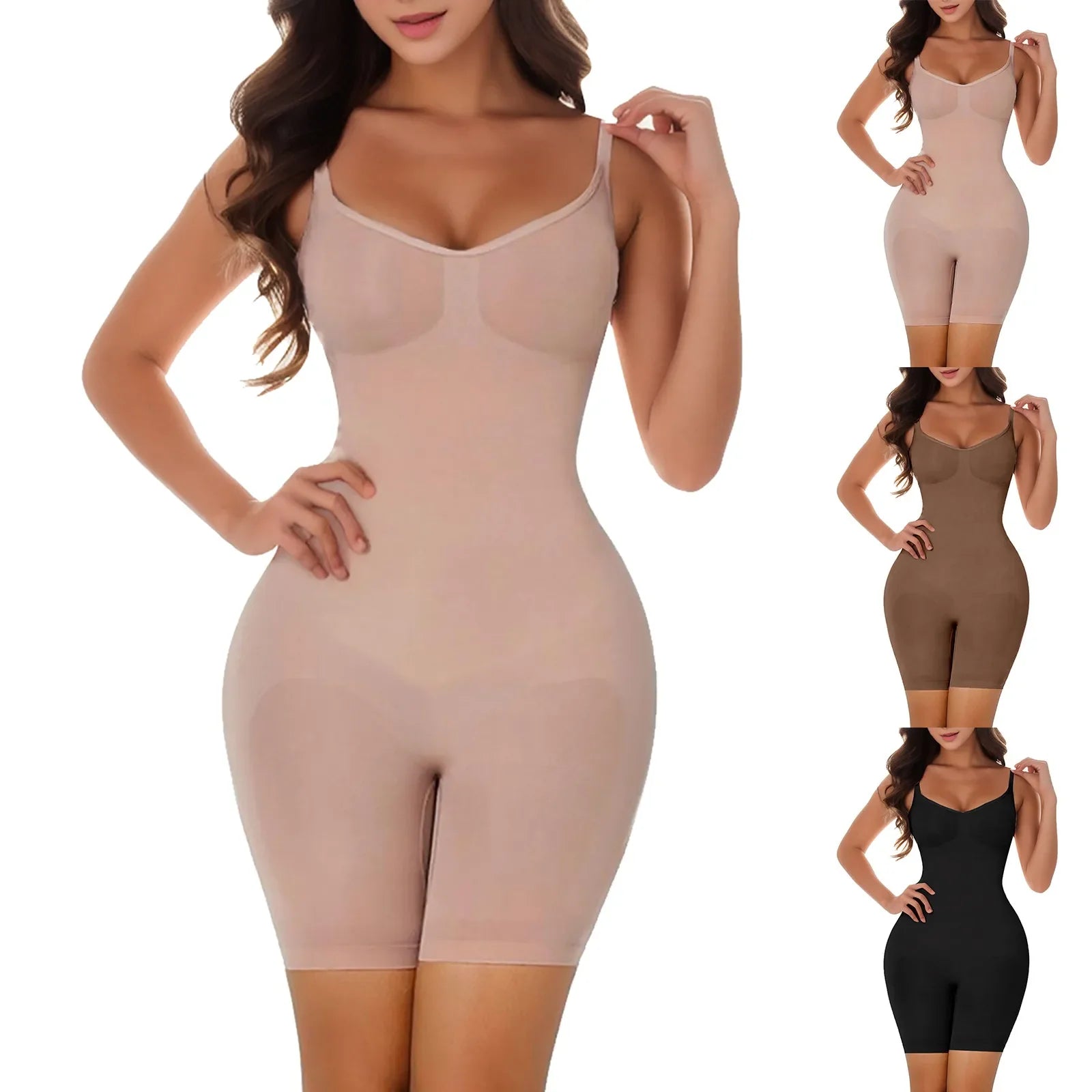 Women's Full Body Shapewear Bodysuit - Tummy Control & Butt Lifter for Ultimate Confidence