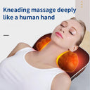 Electric Shiatsu Massager for Deep Relaxation Heating Vibrations