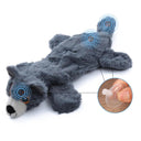 Plush Fur Shell Dog Toy Bite Resistant Vocal Pet Products