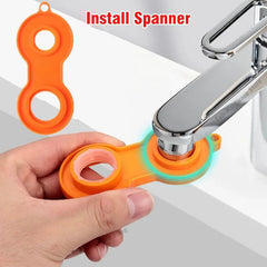 Swivel Faucet Sprayer: Effortless Cleaning Tap Extender - Durable Aerator for Kitchen & Bathroom