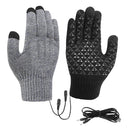 USB Heated Touchscreen Gloves for Winter Sports Activities