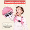 Angel Wings Baby Safety Harness Backpack for Cute Girls Pink