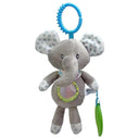 Baby Sensory Hanging Rattles Plush Animals Teether Toy for Babies  ourlum.com Elephant 563  