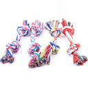 Cotton Braided Bone Rope Chew Toy for Pet Dogs - Random Color  ourlum.com   