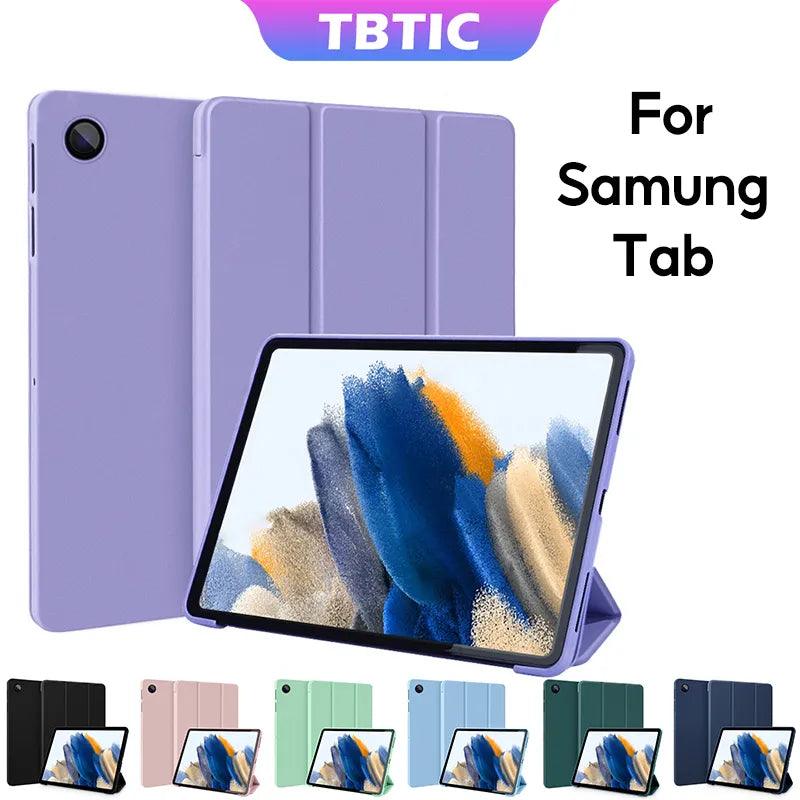 Samsung Galaxy S6 Lite Tablet Cover: Premium PU Leather Protection  ourlum.com   