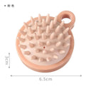 Silicone Shampoo Massage Comb Household Dandruff Removal ItchingRelieving Hair Brushes Bath Shower Brush Salon Hairdressing Tool  ourlum.com Pink  