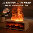 Flame Effect Ultrasonic Aroma Diffuser and Humidifier