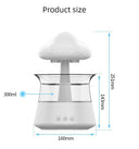 300ml Desktop Humidifier USB Cloud Rain Diffuser Night Light