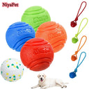 Indestructible Dog Rubber Ball Chew Toy for Large Dogs