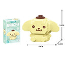 Sanrio Anime Building Block Set featuring Kuromi and My Melody - Creative Toy for Kids and Fans  ourlum.com Pom Purin with box 