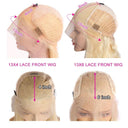 Blonde HD Lace Front Wig - Luxurious Brazilian Hair Style