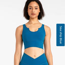 Nude Feel Seamless Sports Vest for Ultimate Active Comfort