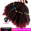 Braided Curly Afro Kinky Hair Extensions for Stylish Looks