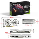 SOYO Graphics Cards Radeon RX580 8G GDDR5 Gaming Card