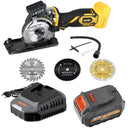 Cordless Mini Circular Saw With Laser Guide 20V Max Compatible