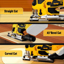 Mellif Cordless Jig Saw for Dewalt 18V 20V MAX Tool